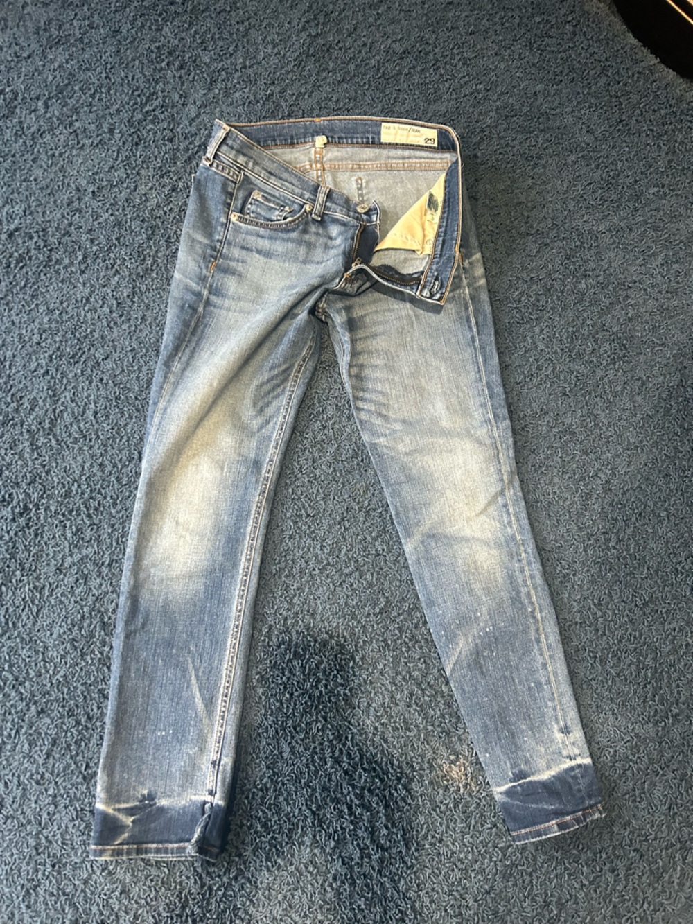 Women’s Slim Fit Blue Washed Jeans